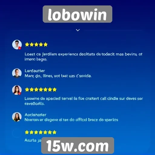 Feedback de jogadores sobre experiências no Lobowin